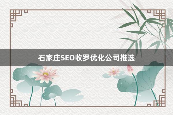 石家庄SEO收罗优化公司推选